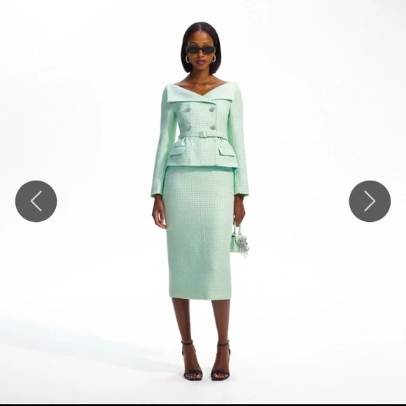 green emerald velvet dress L'AGENCE Women's Valli Square Neck Mini Dress, Green Windowpane Tweed, 0 at  Amazon Women's Clothing store main image 0